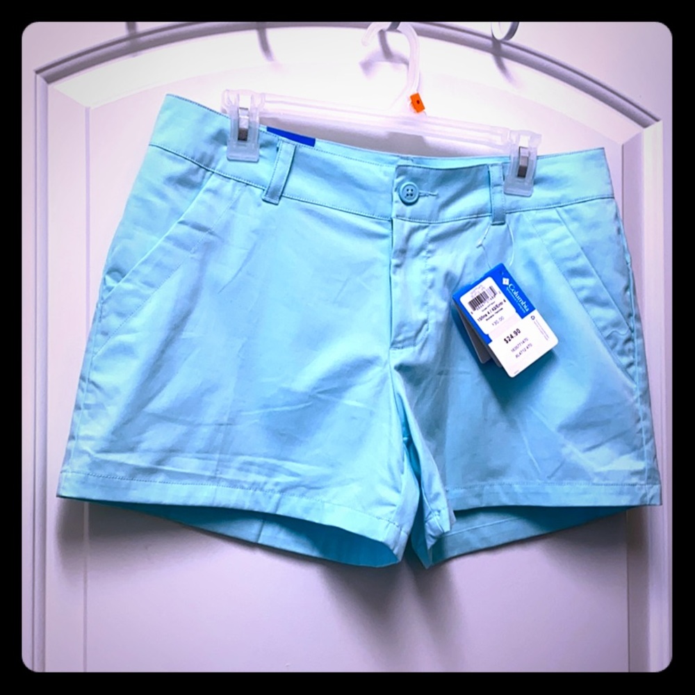 BNWT Columbia Sunset Hill Shorts, size 10